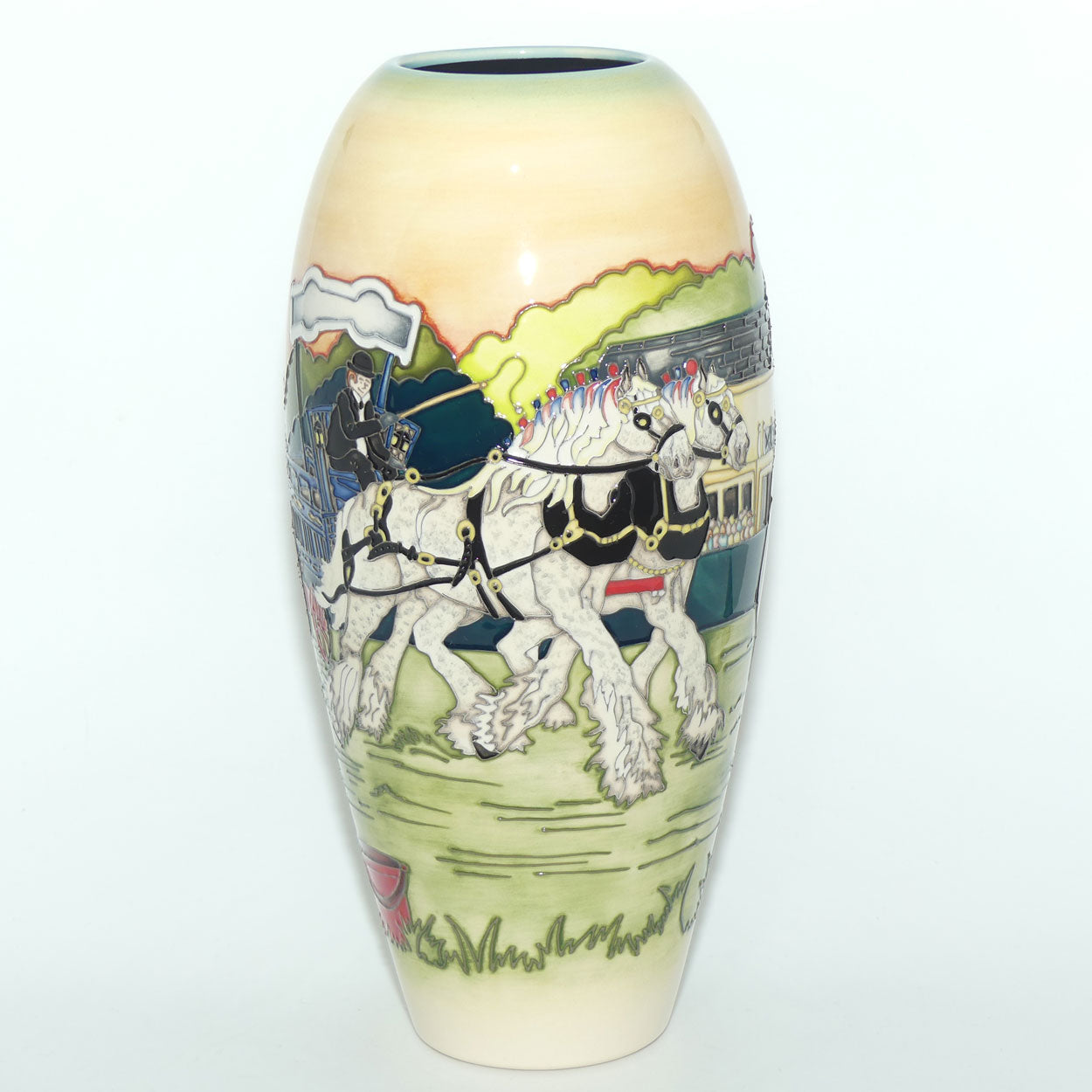 Moorcroft The Showground 101/12 vase (Ltd Ed)