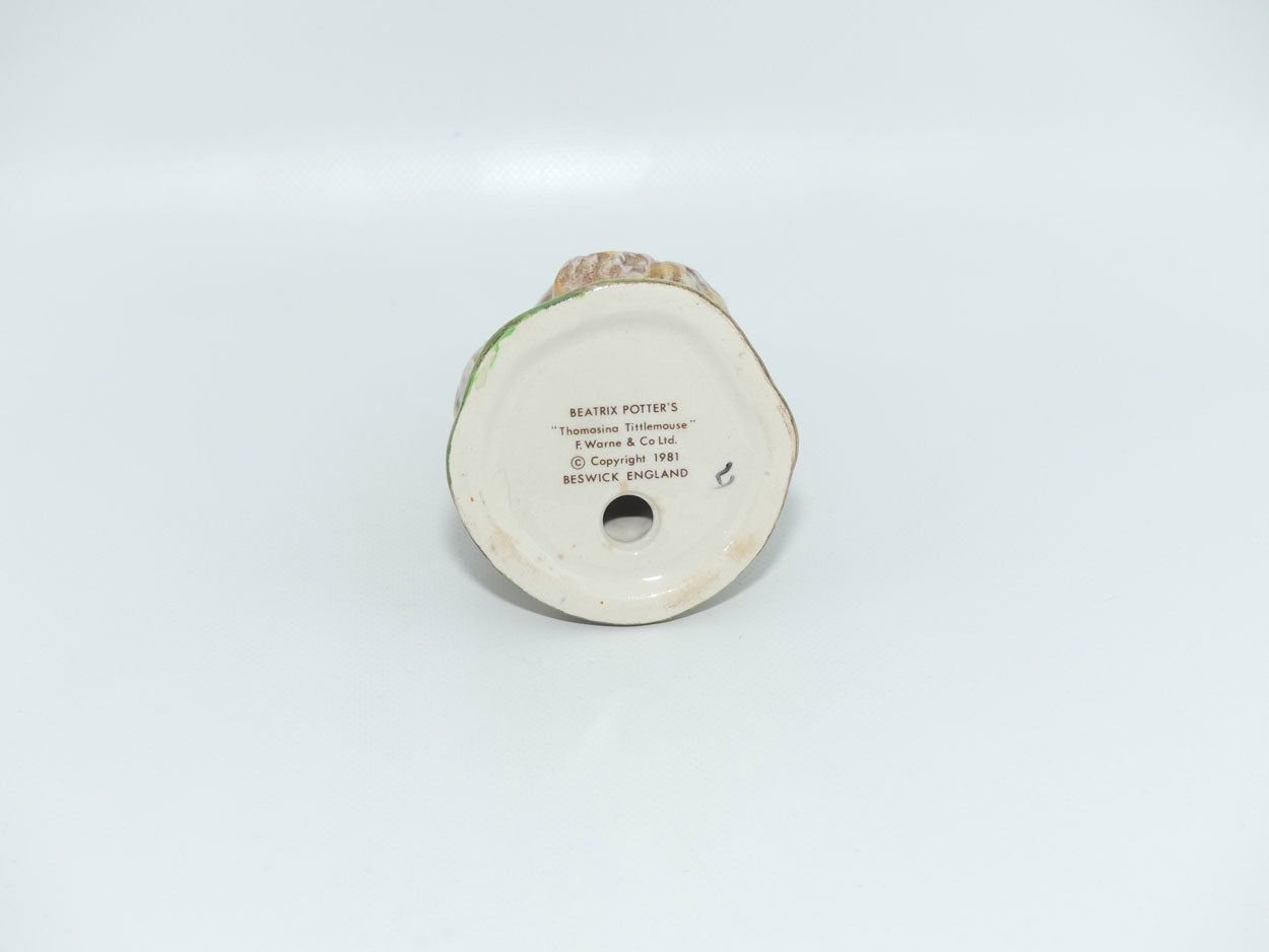 Beswick Beatrix Potter Thomasina Tittlemouse