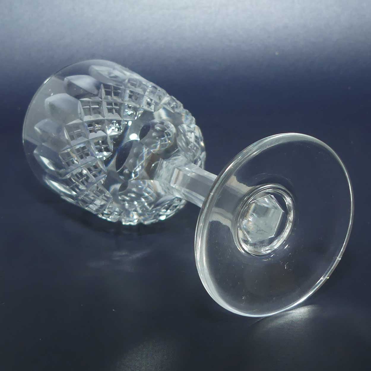 Thomas Webb Crystal | Normandy pattern | single Wine Glass | 50ml