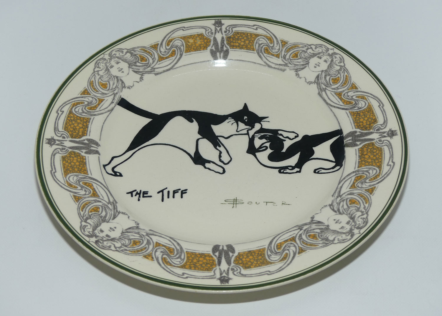 Royal Doulton Souter Cats plate D5692 | 24cm | The Tiff