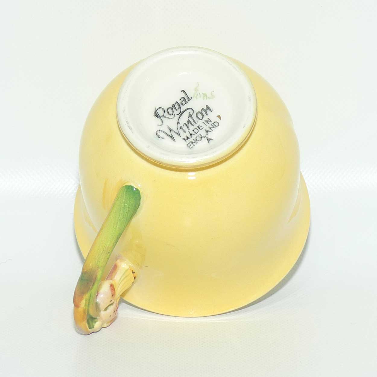 Royal Winton Tiger Lily Hostess Duo | Yellow body