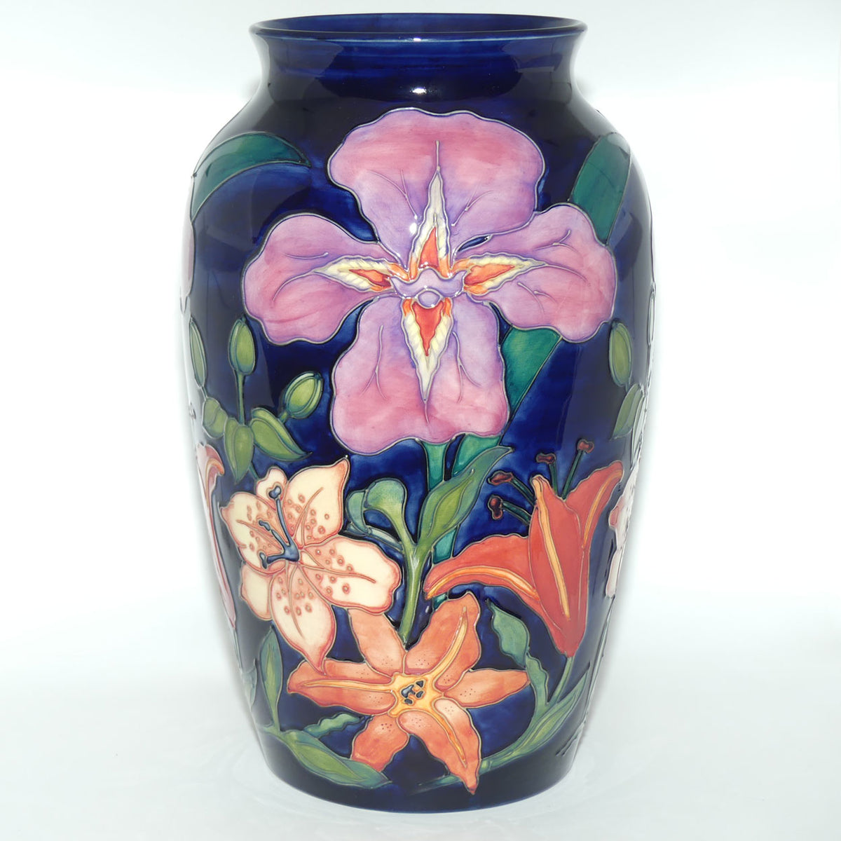 Moorcroft Tigris 18/16 vase | LE 10/150 + Cert