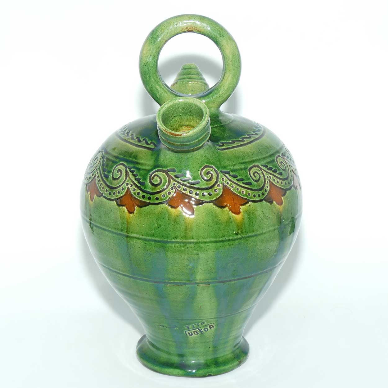 Tito Ubeda Pottery Spain decorative wine crock