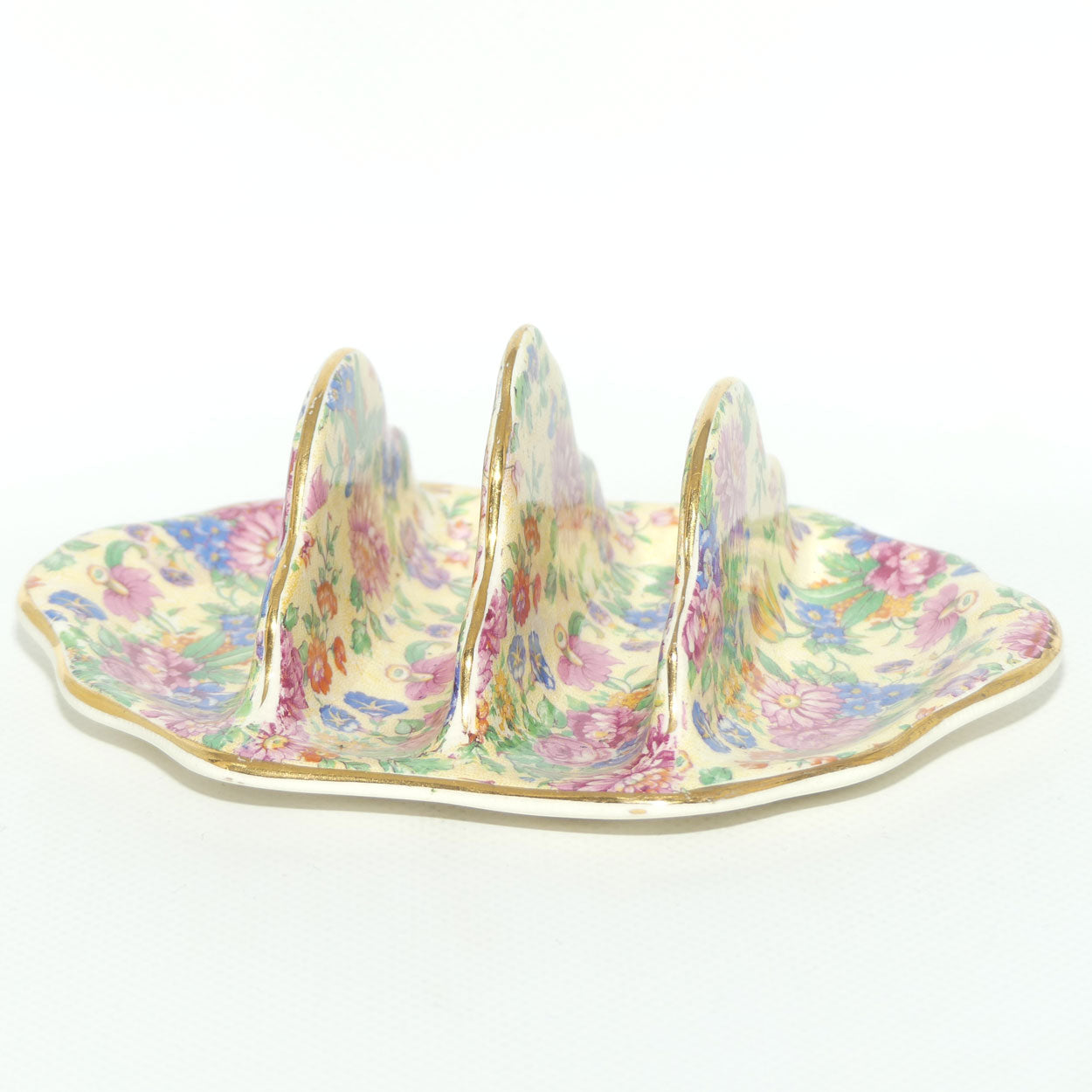 Royal Winton Kinver Chintz two slice toast rack | Wide shape