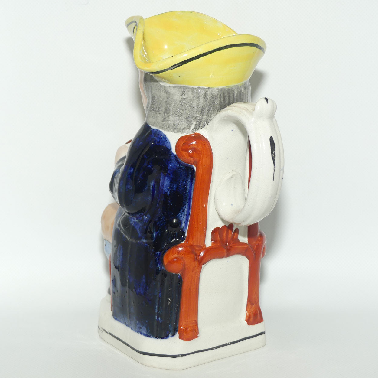 Early 20th Cent Staffordshire Pottery toby jug | Colourful