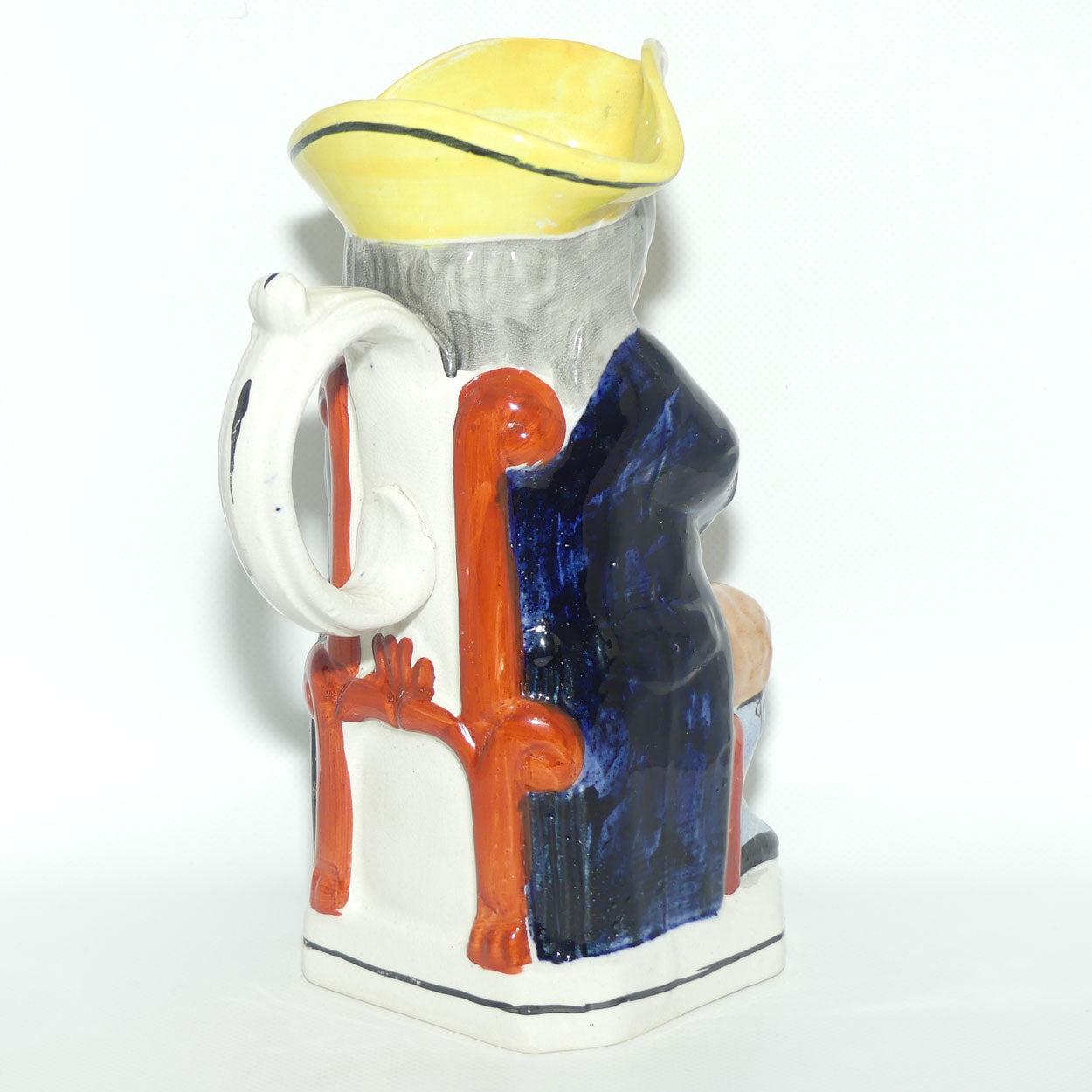 Early 20th Cent Staffordshire Pottery toby jug | Colourful
