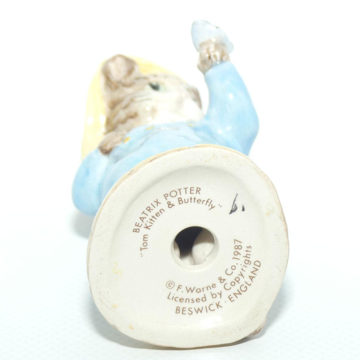 Beswick Beatrix Potter Tom Kitten and Butterfly | BP3c