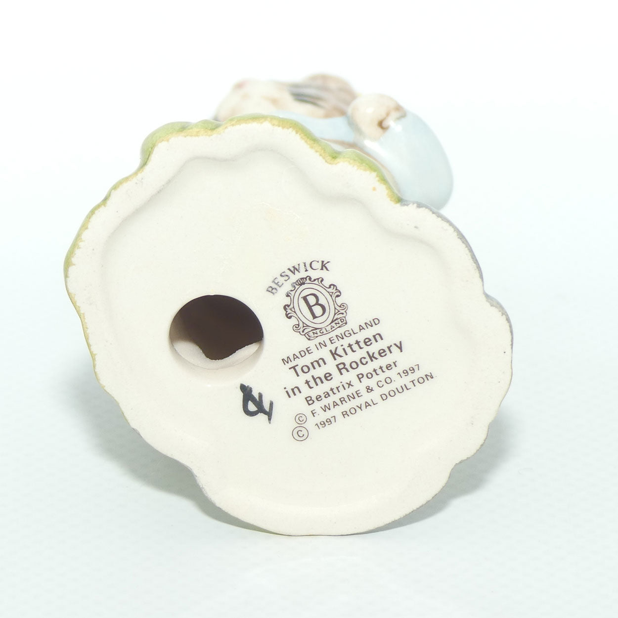 Beswick Beatrix Potter Tom Kitten in the Rockery | BP10a