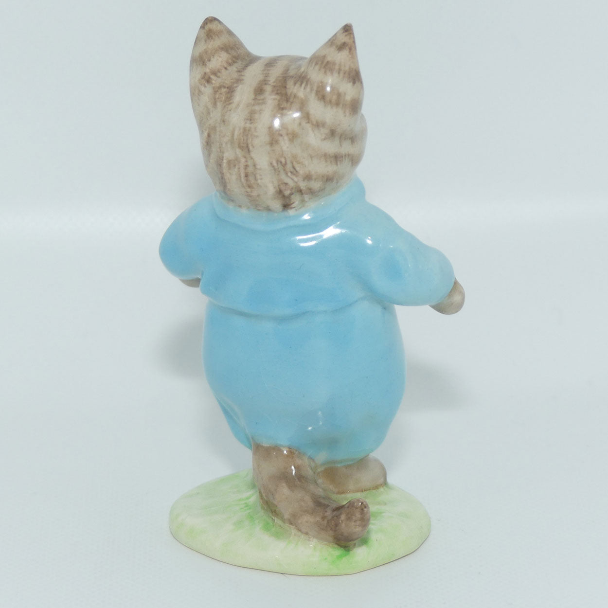 Beswick Beatrix Potter Tom Kitten | Pale Green Eyes | BP2a Gold Oval | #3