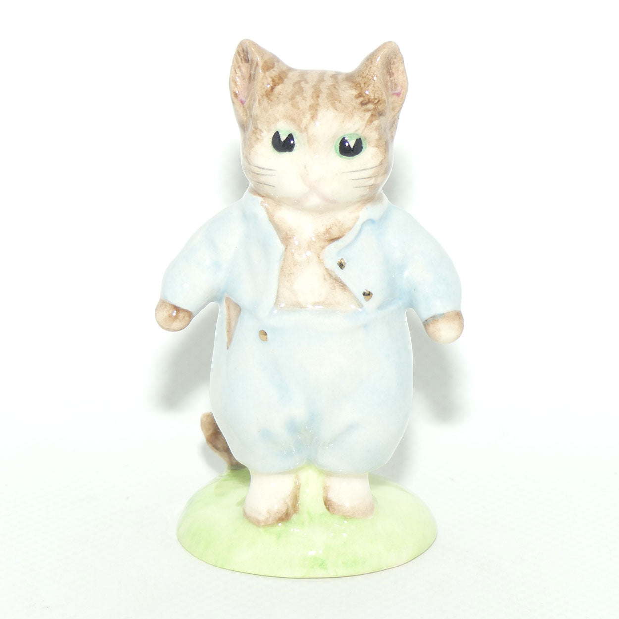 Beswick Beatrix Potter Tom Kitten | Gold Buttons | BP9b | boxed