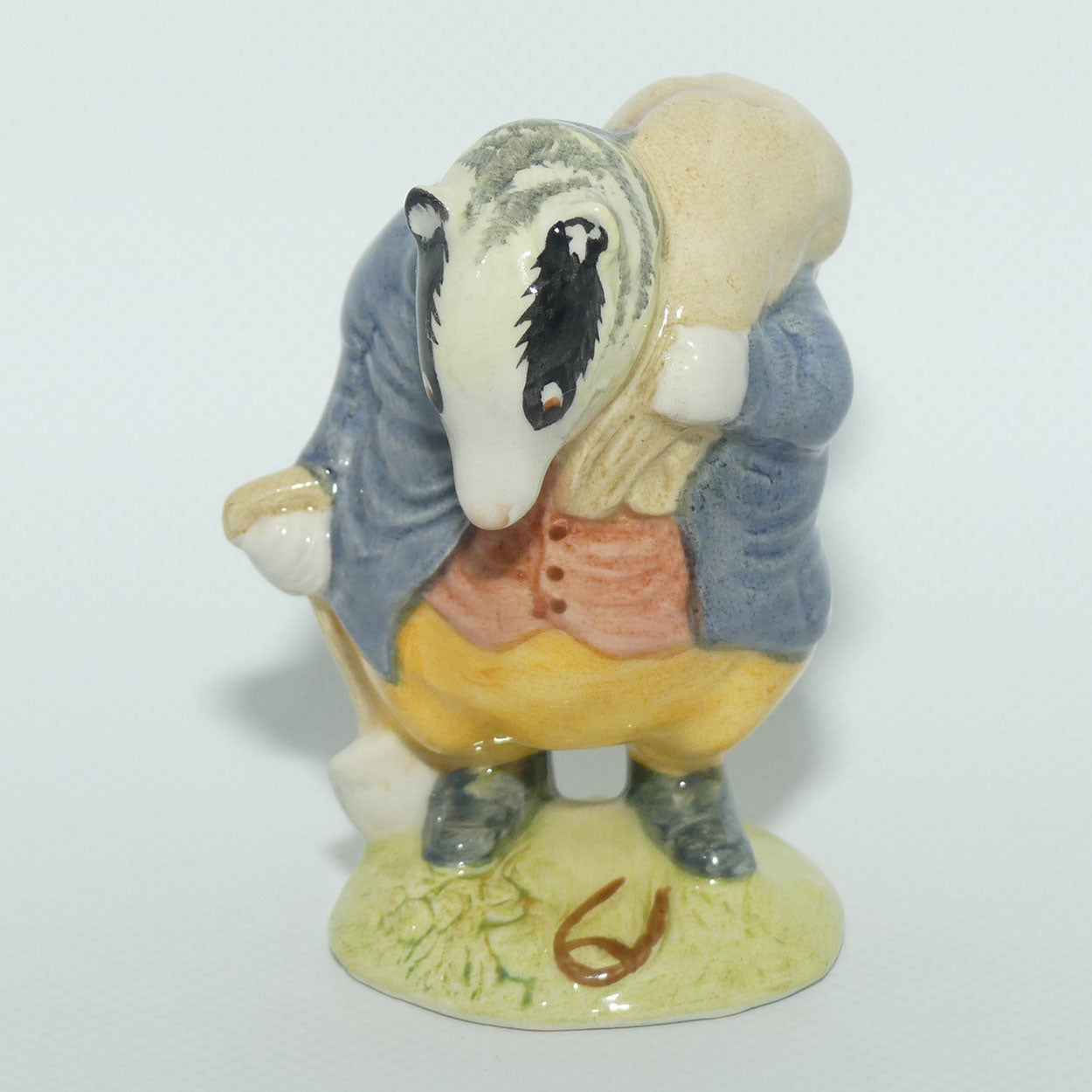 Beswick Beatrix Potter Tommy Brock | Handle In | Large Eyepatches | BP10a| #1