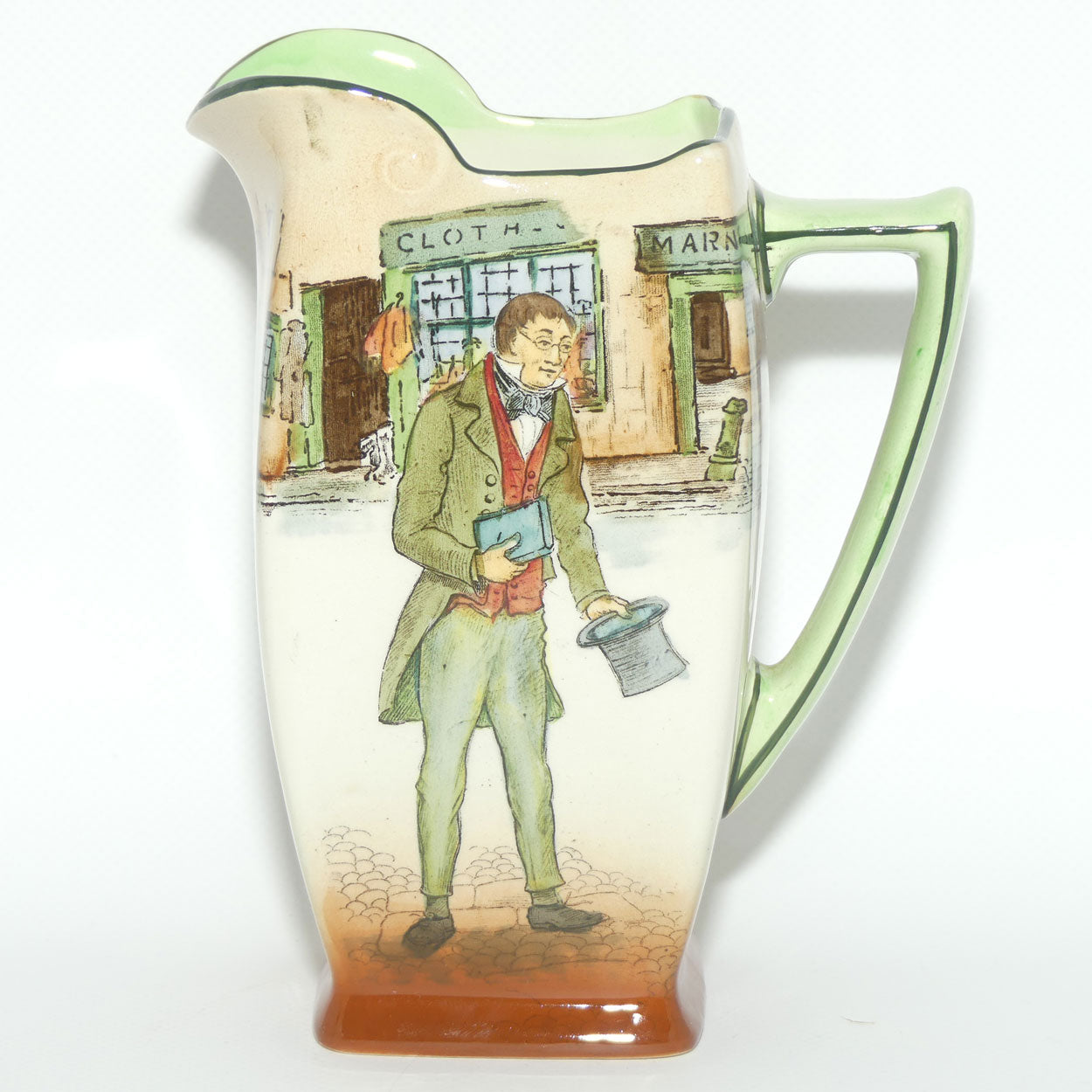 Royal Doulton Dickens Tom Pinch Friar shape jug D2976