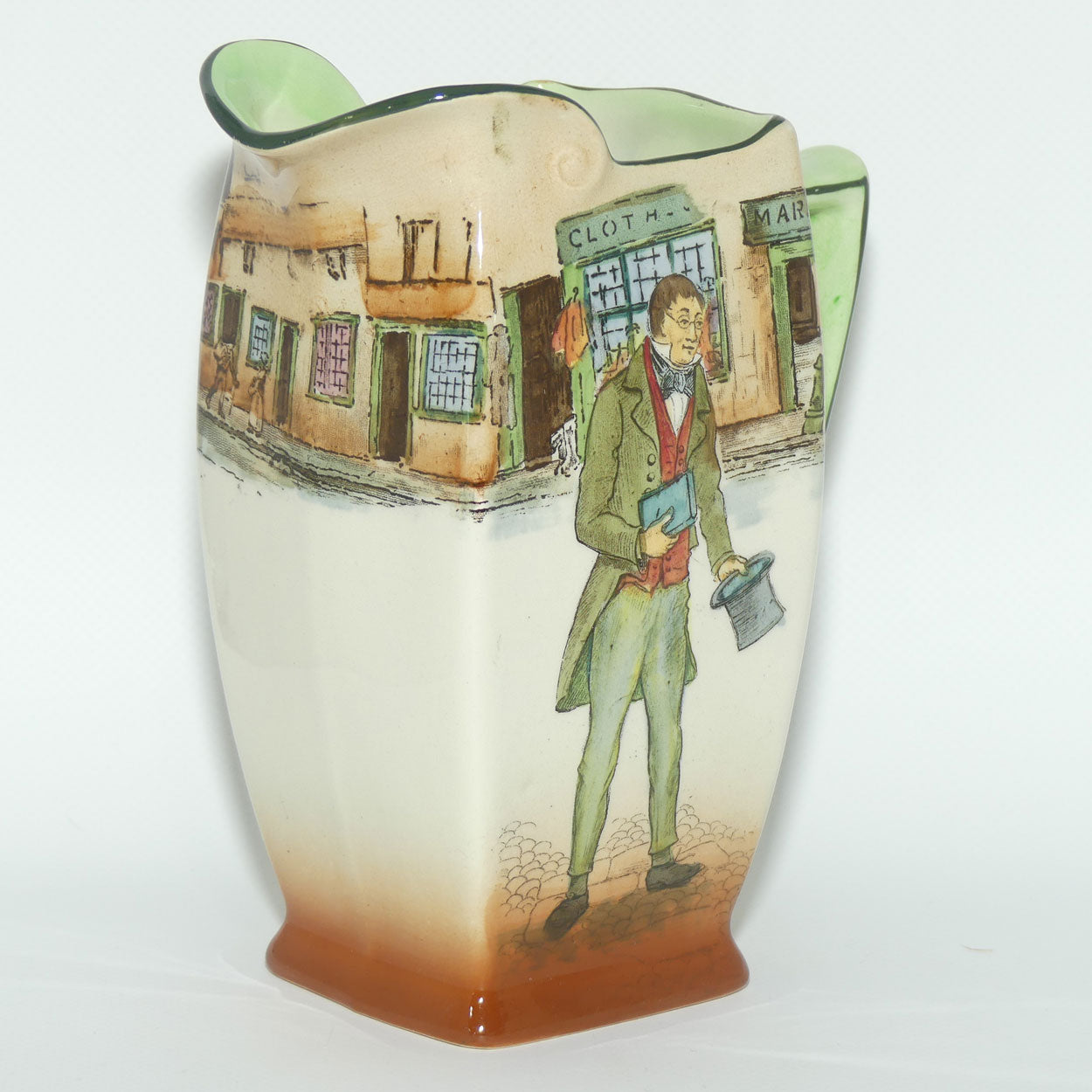 Royal Doulton Dickens Tom Pinch Friar shape jug D2976