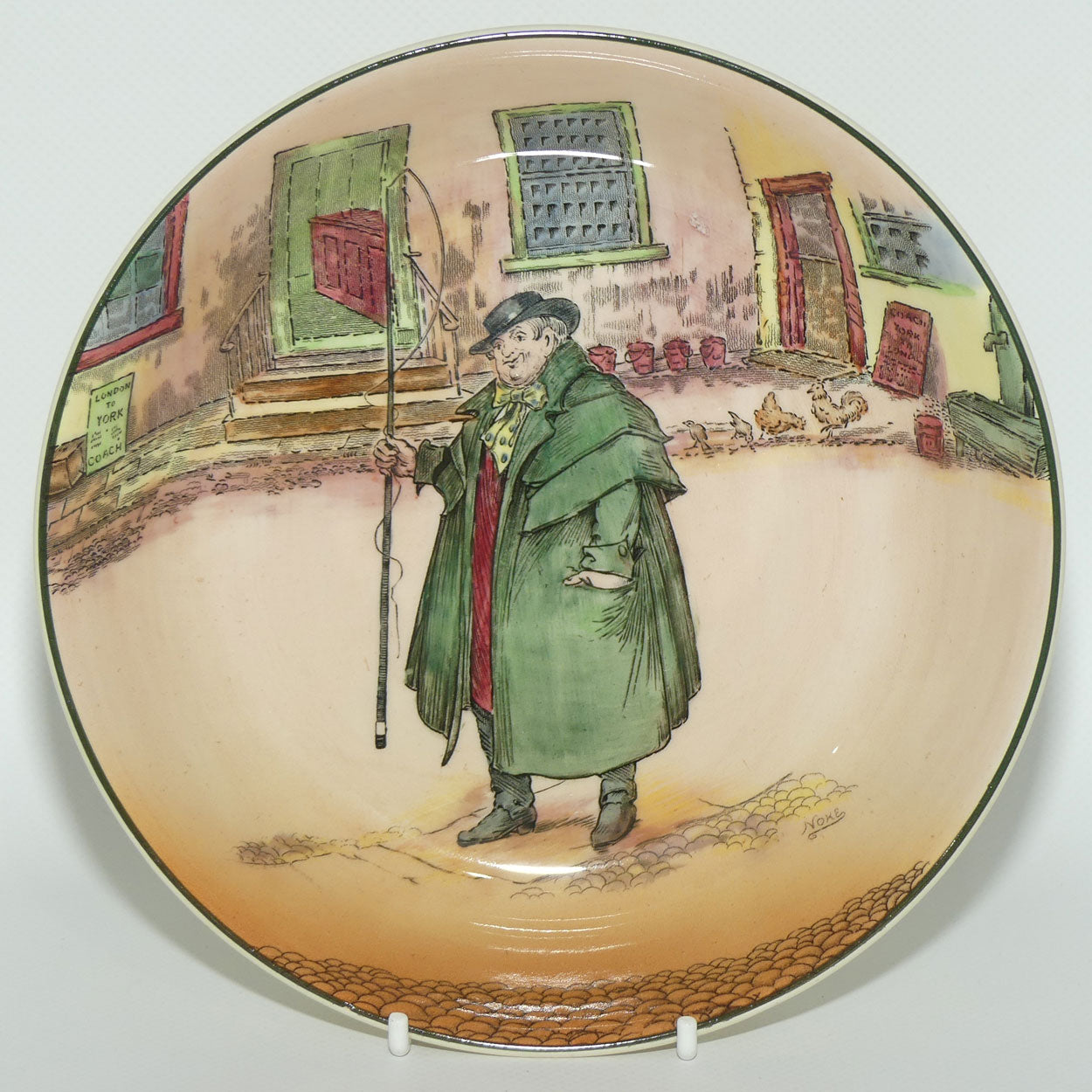 Royal Doulton Dickens Tony Weller round bowl D6327 | 19cm diam