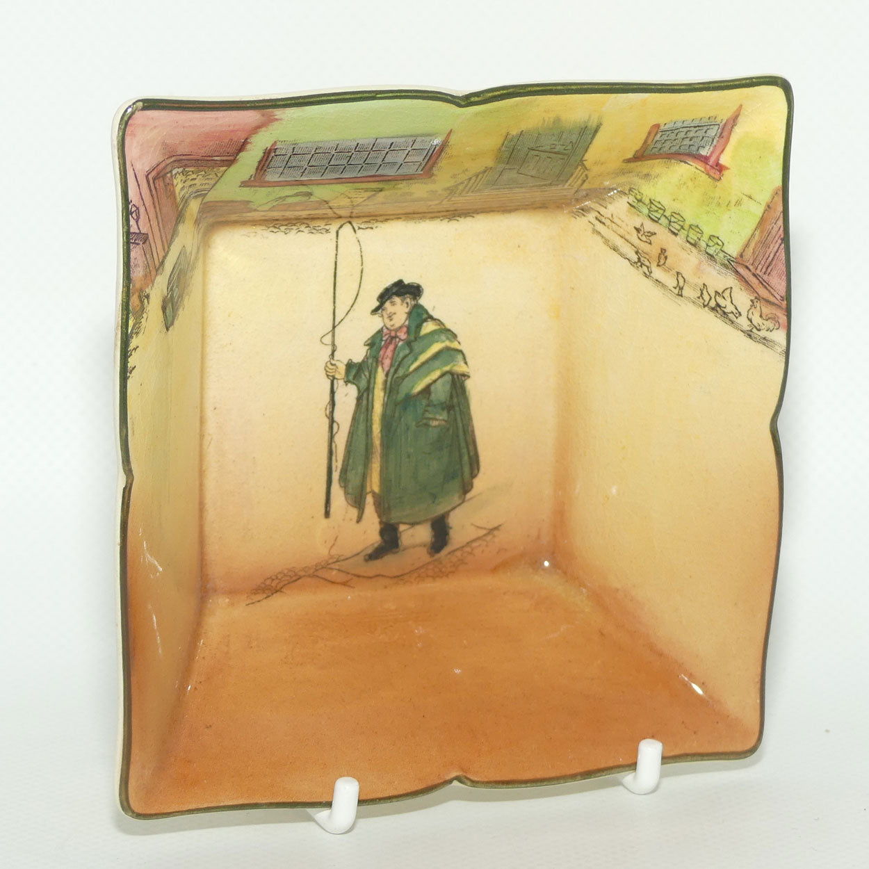 Royal Doulton Dickens Tony Weller square dish D5175