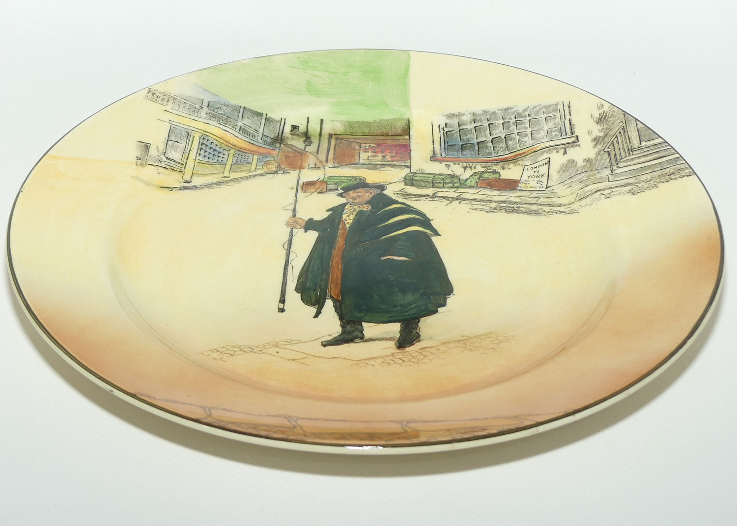 Royal Doulton Dickens Tony Weller plate D5175