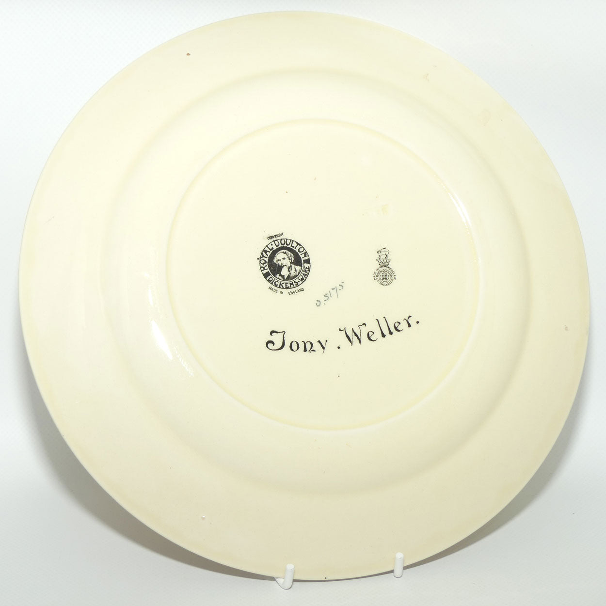 Royal Doulton Dickens Tony Weller plate D5175
