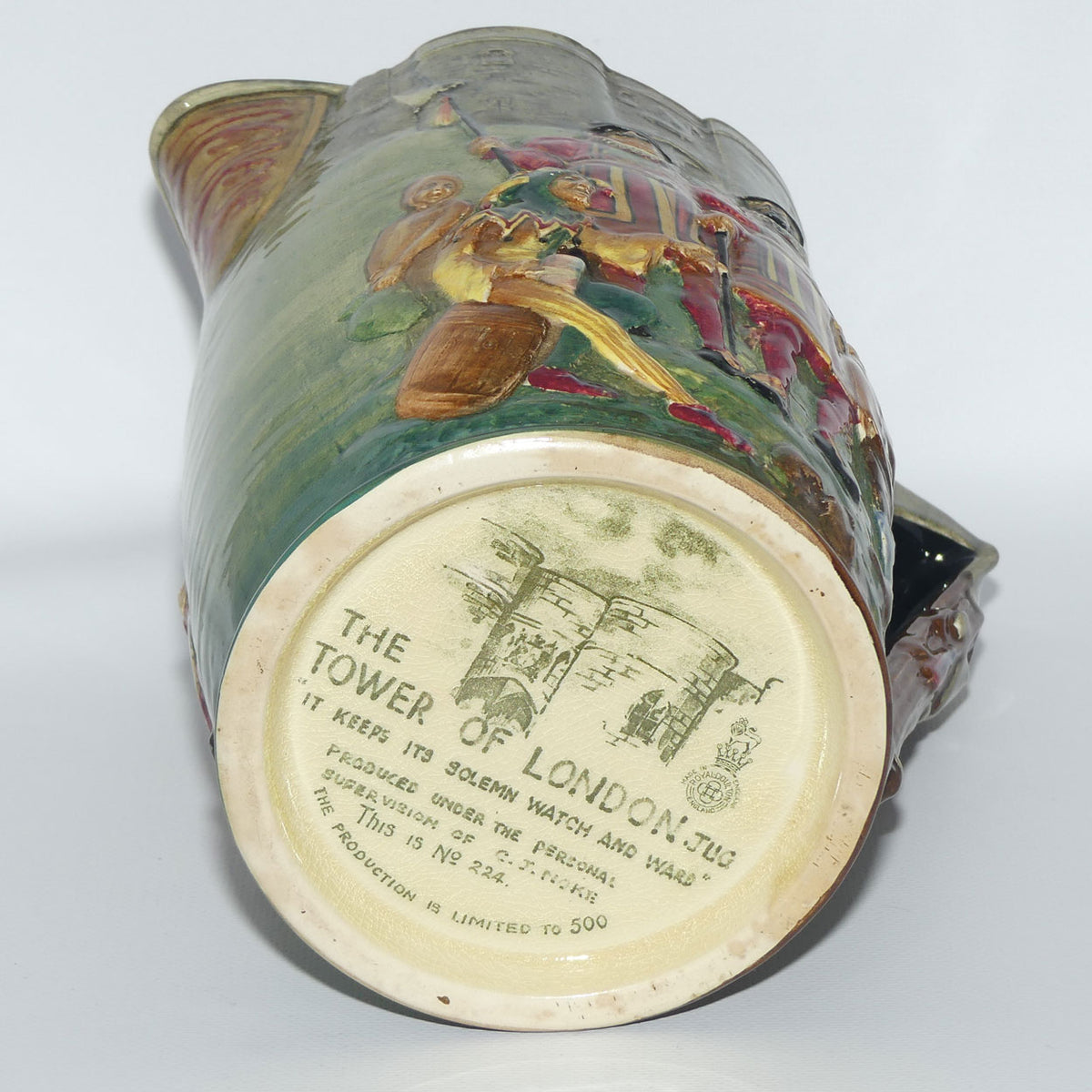 Royal Doulton The Tower of London Loving Jug | LE224/500 + Cert