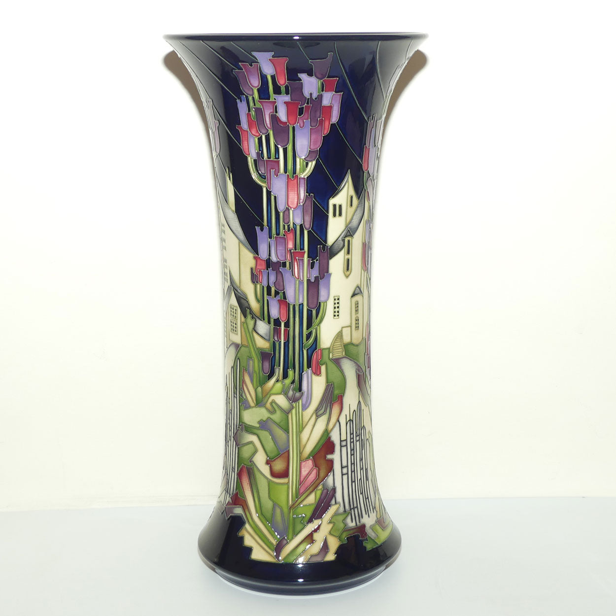 Moorcroft Town of Flowers 159/18 Prestige Vase | NE #112