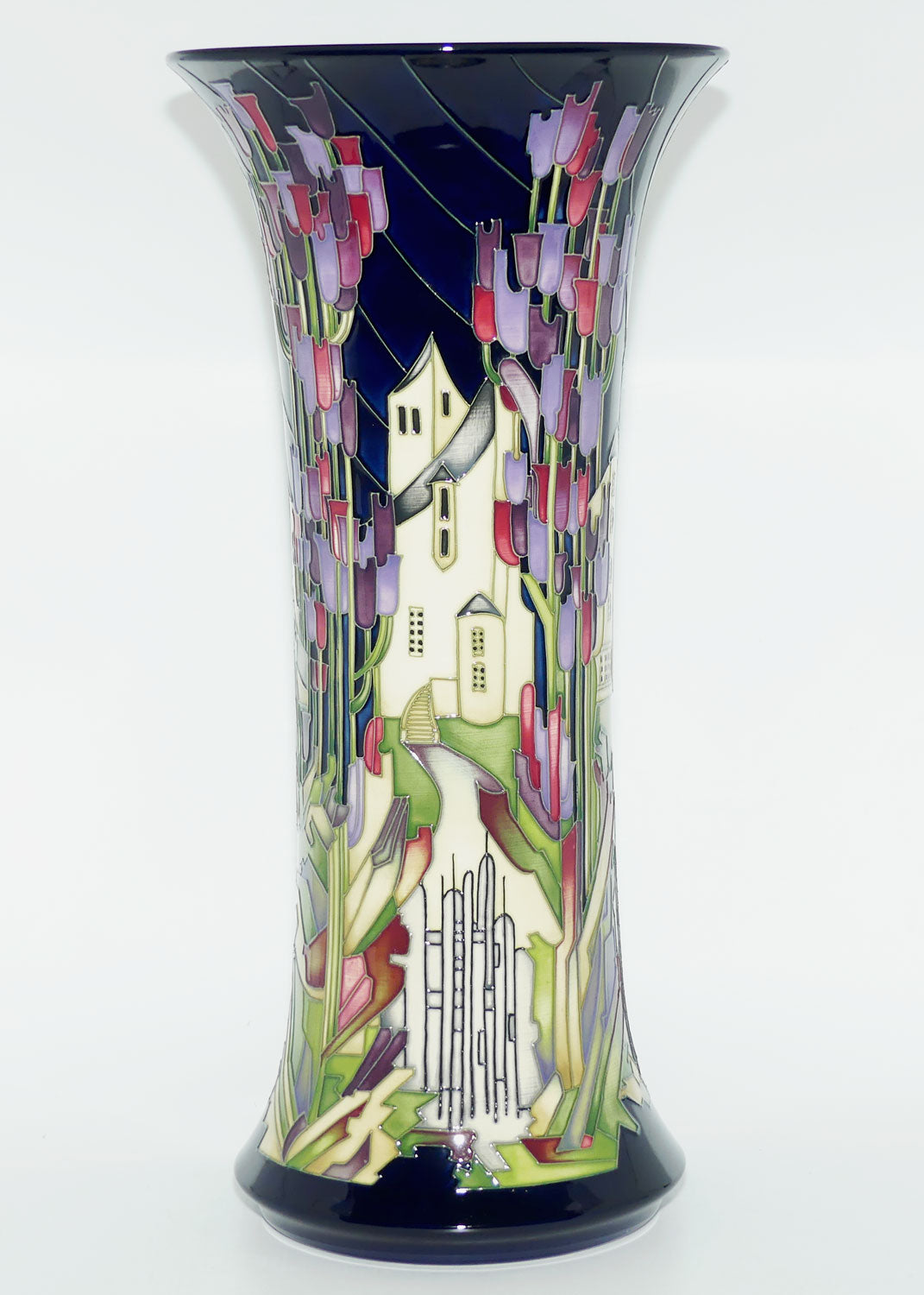 Moorcroft Town of Flowers 159/18 Prestige Vase | NE #112
