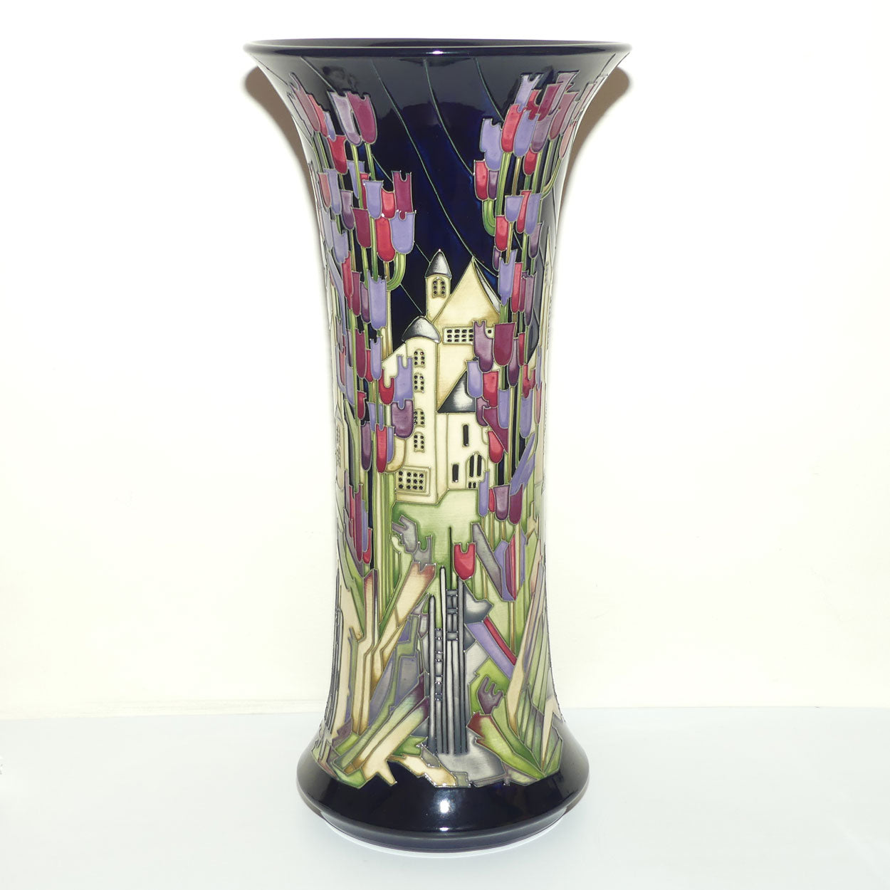 Moorcroft Town of Flowers 159/18 Prestige Vase | NE #124
