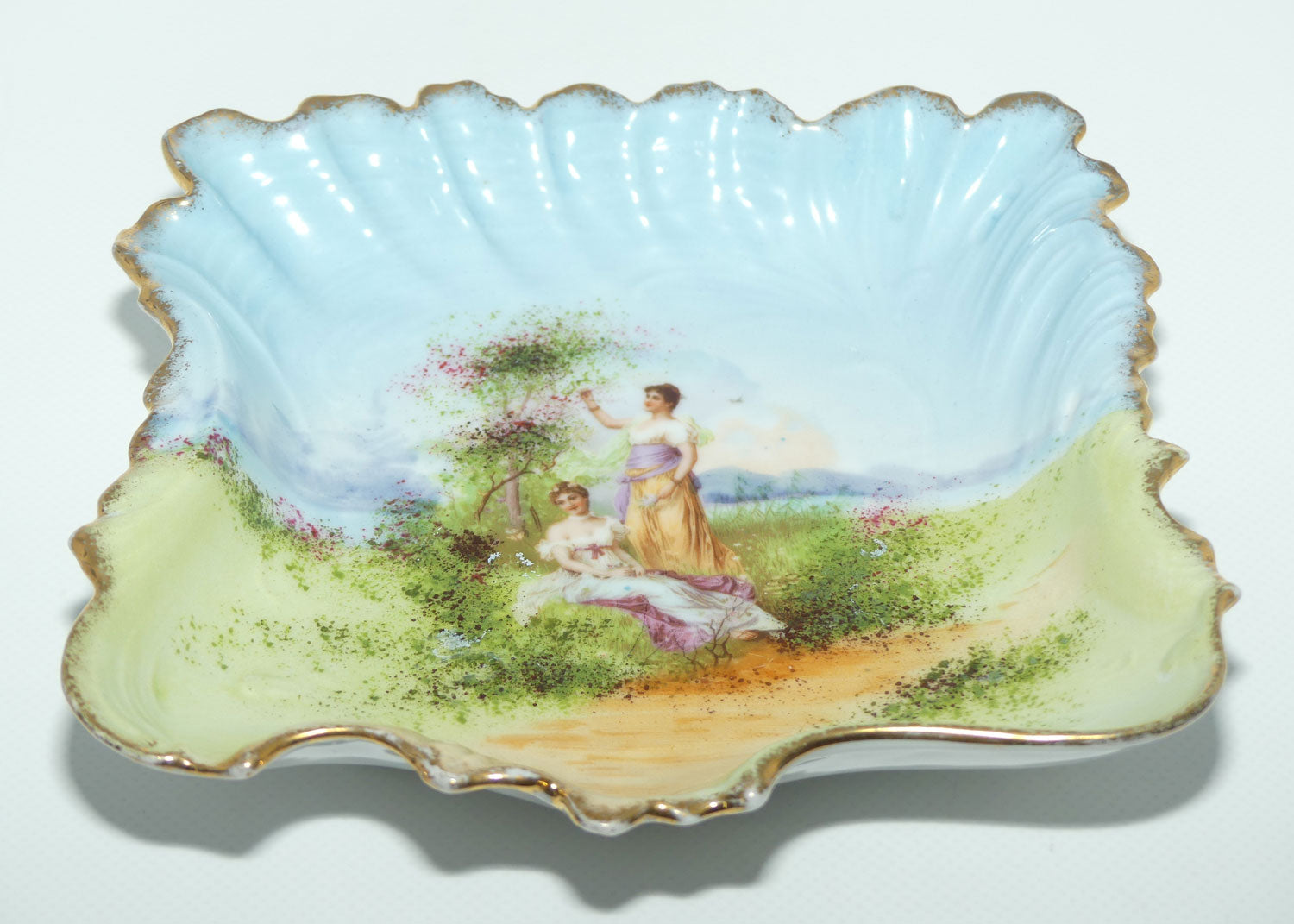 Superb European Tray in EP Silver Plated stand