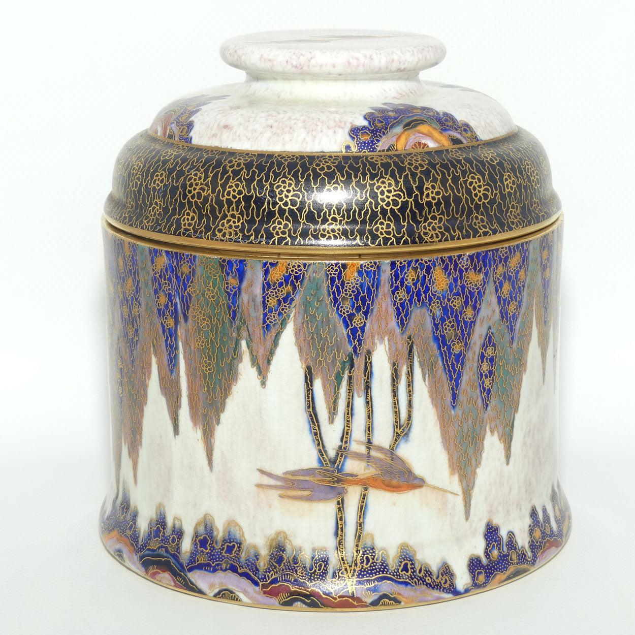 Carlton Ware Tree Swallow pattern Rumidor