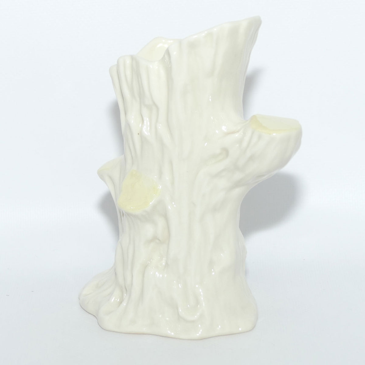 Belleek Tree Stump vase | 3rd Green mark