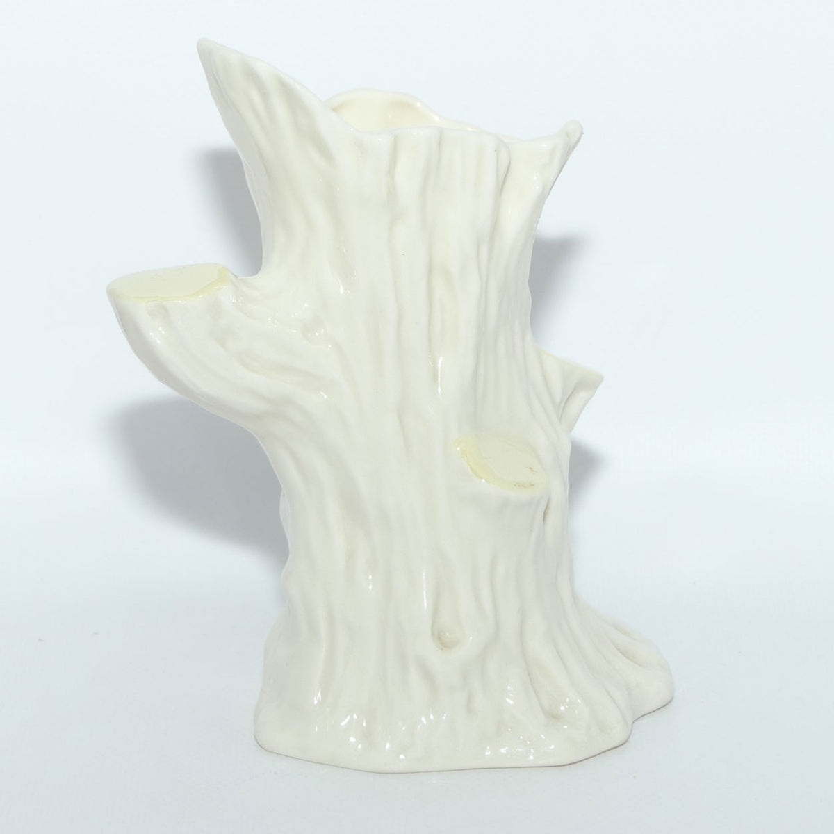 Belleek Tree Stump vase | 3rd Green mark