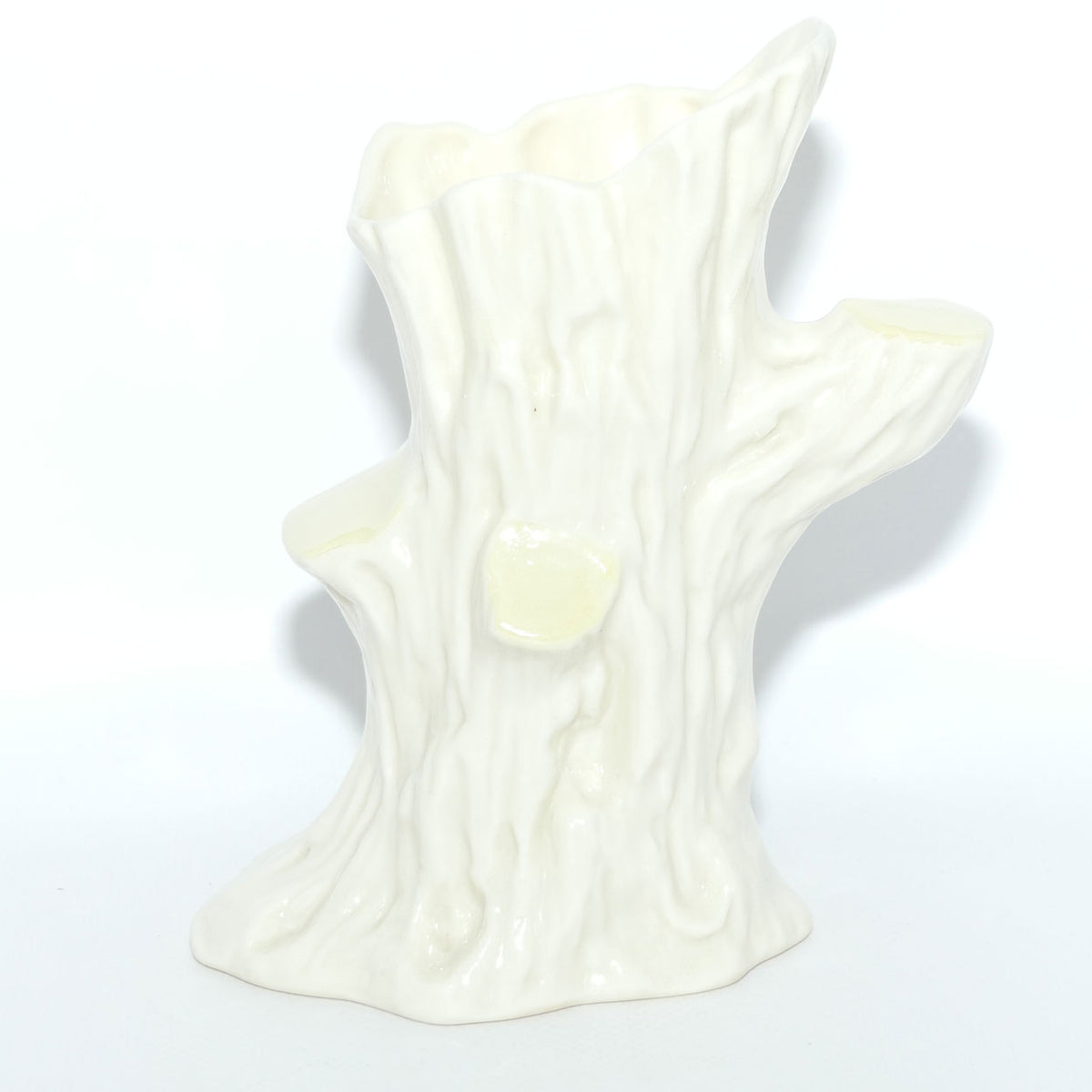 Belleek Tree Stump vase | 3rd Green mark