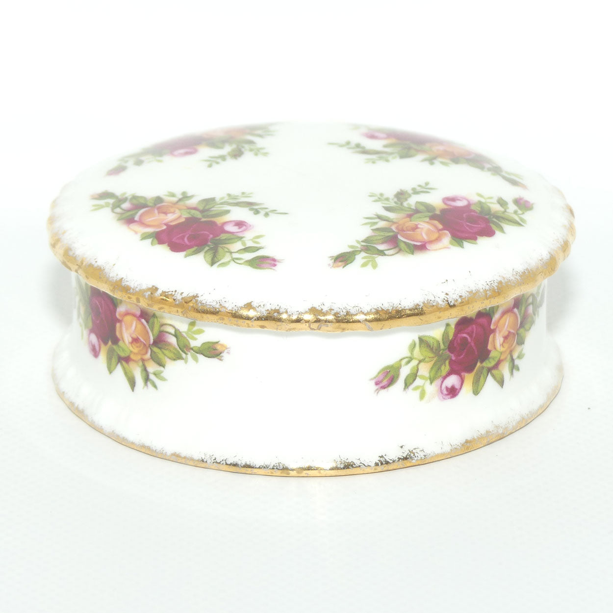 Royal Albert Old Country Roses England | Trinket box | early backstamp