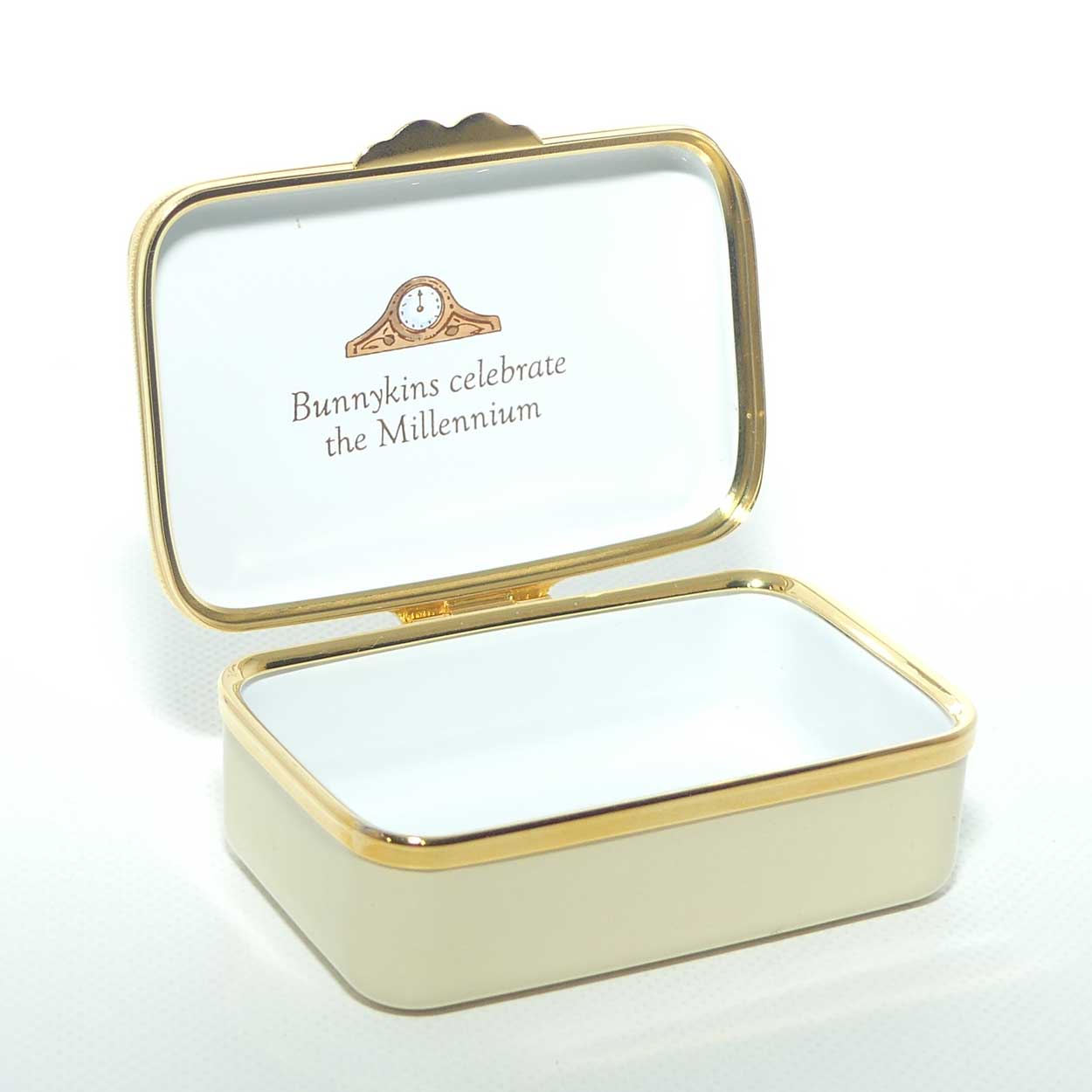 Royal Doulton Millenium hand painted fine enamel trinket box | by Crummles for Royal Doulton