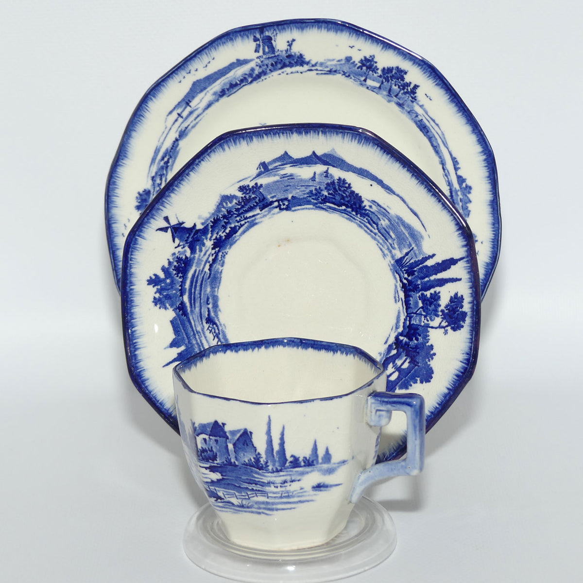 Royal Doulton Norfolk tea trio