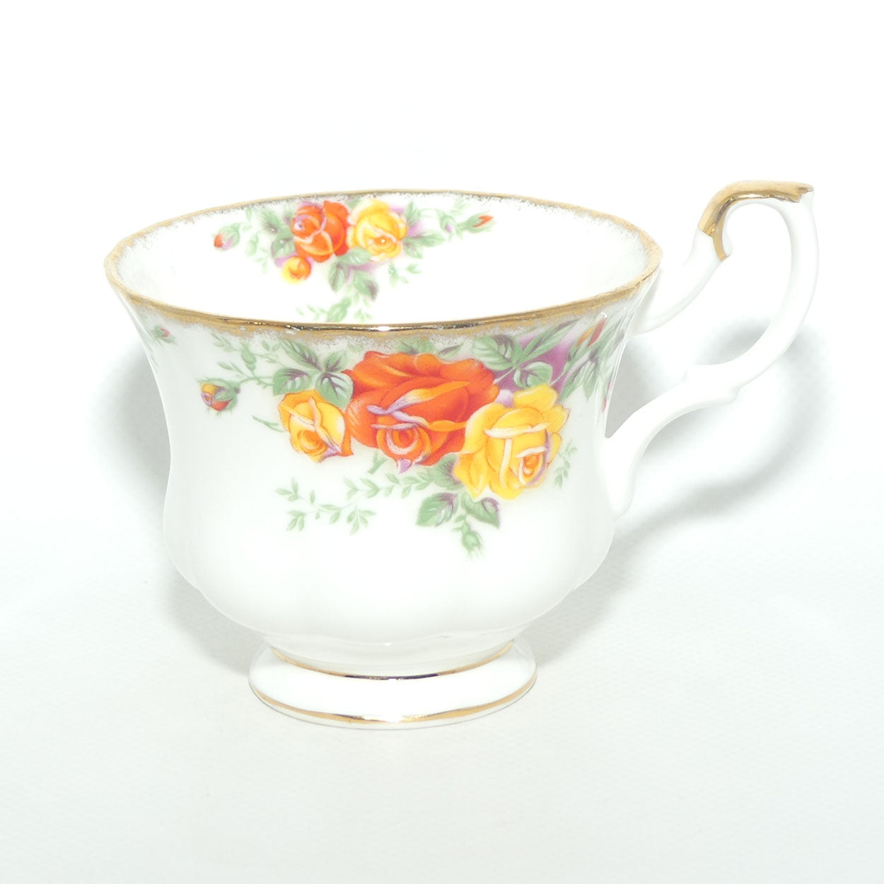 Royal Albert Bone China England Pacific Rose tea trio | UK made