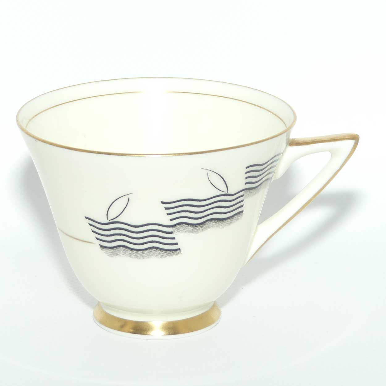 Royal Doulton Lido tea trio V1694 | Pure Art Deco design