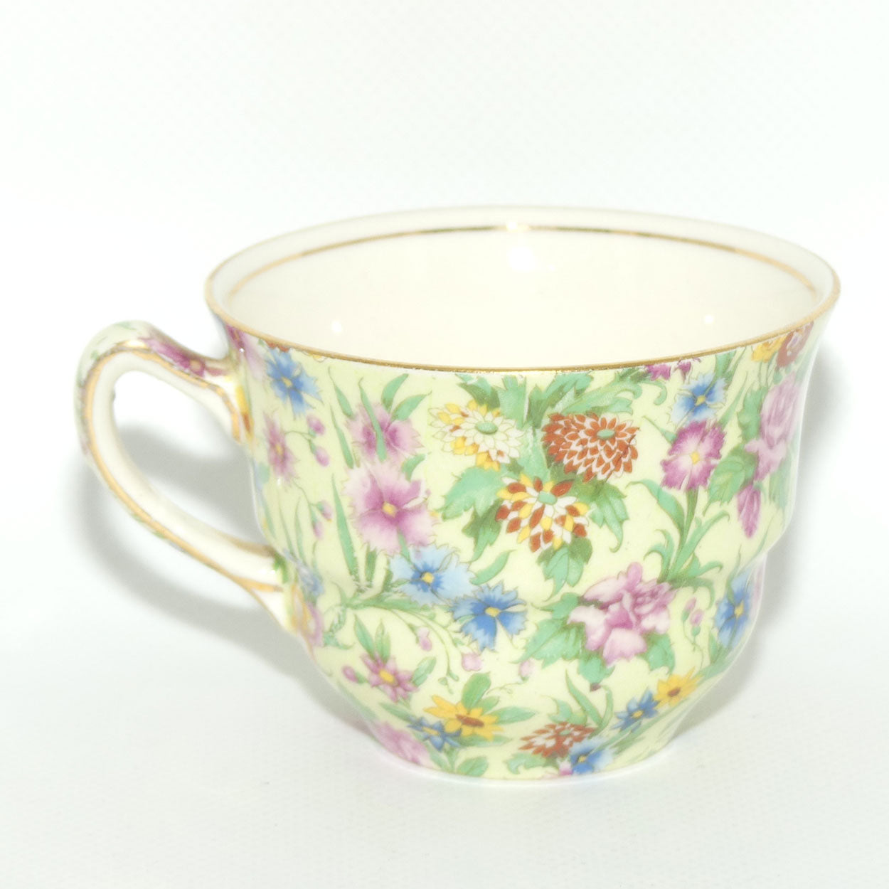 Royal Winton Chintz Kew pattern tea trio | Round plate