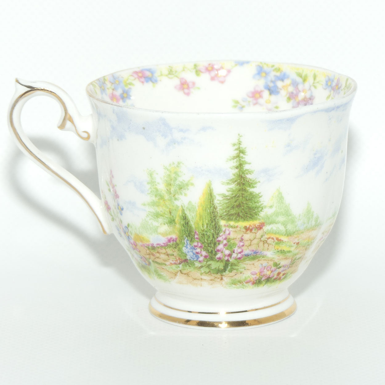 Royal Albert Bone China Kentish Rockery trio