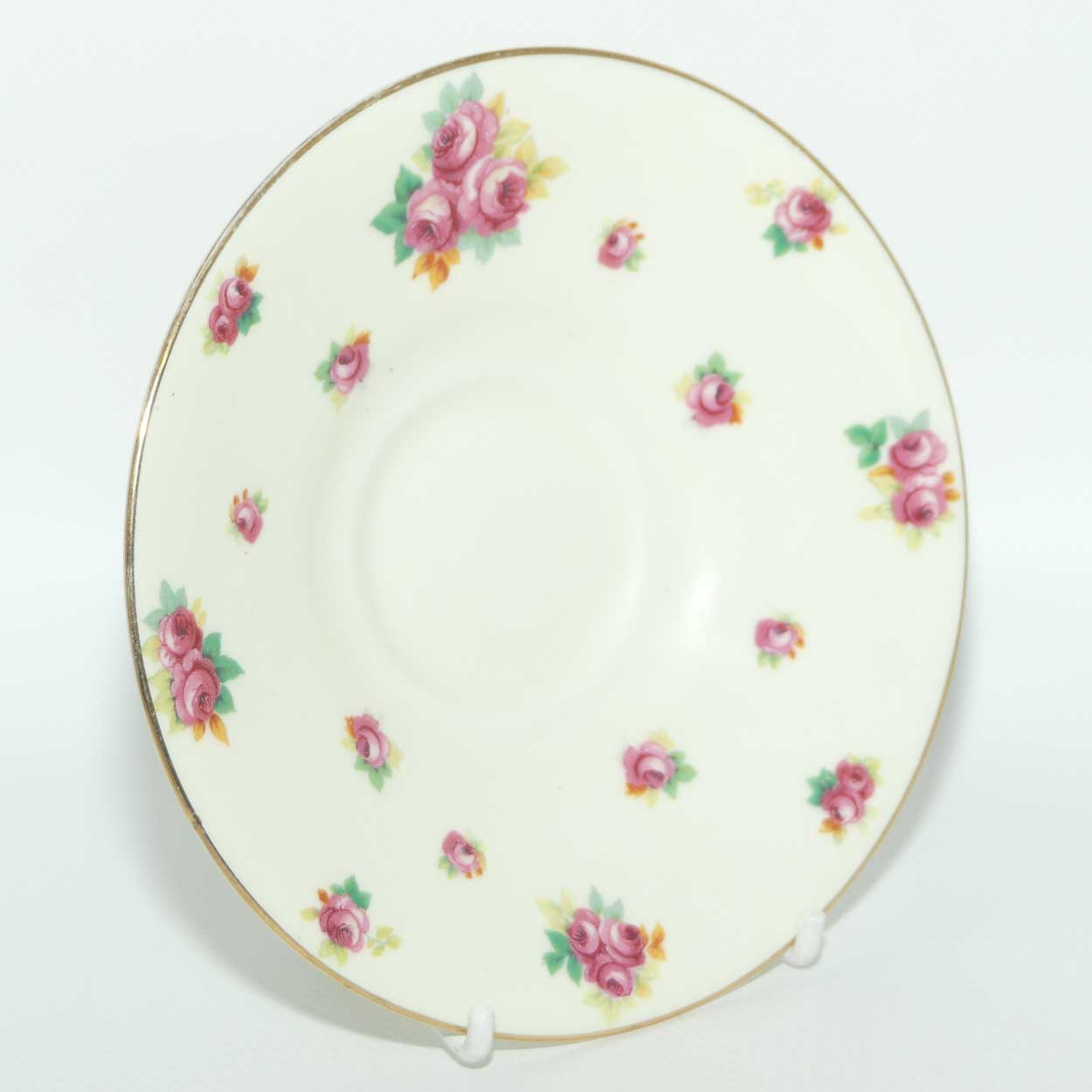 Royal Doulton Rosebuds pattern trio | Bone China body