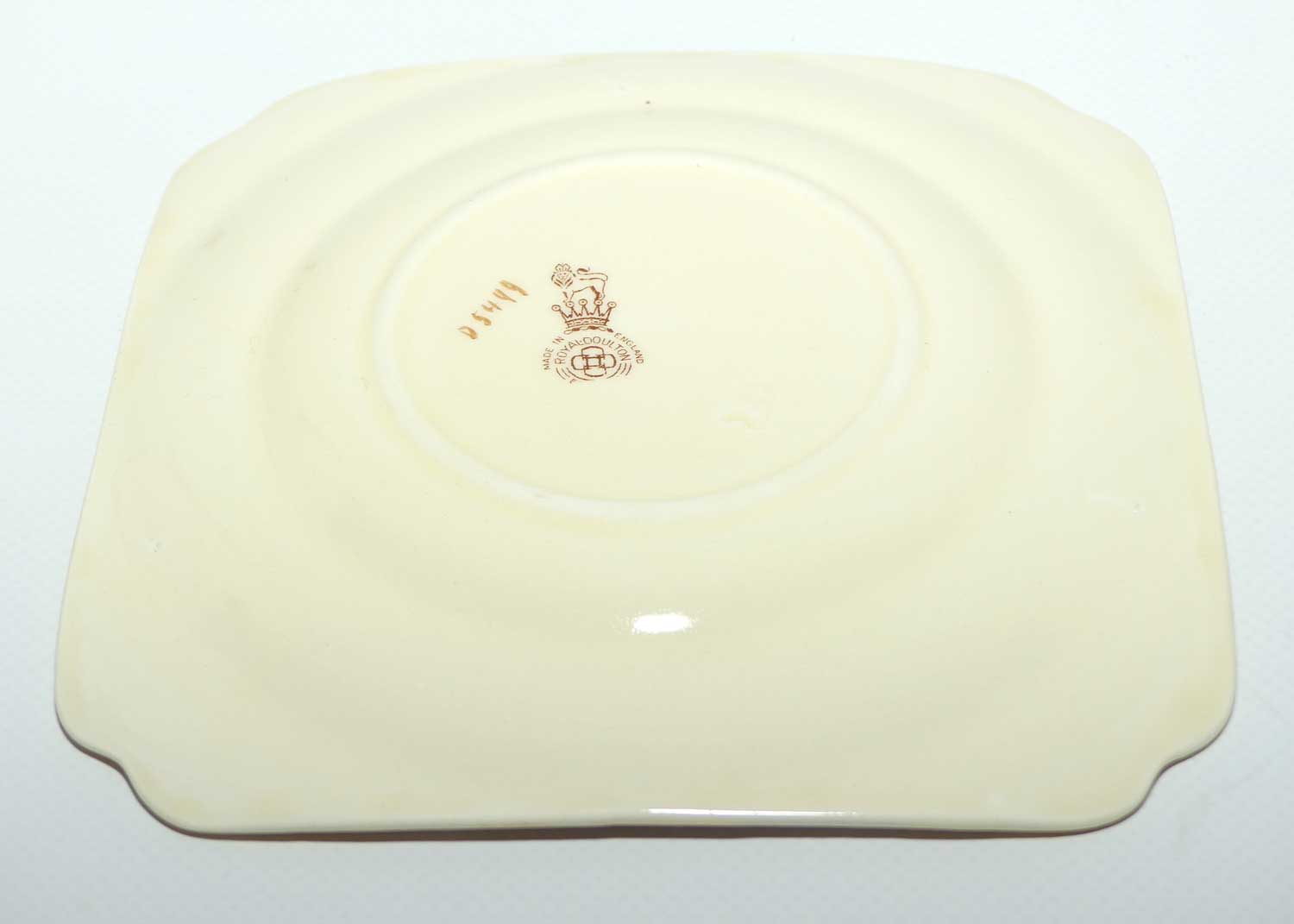 Royal Doulton A Hundred Years Ago pattern trio D5499