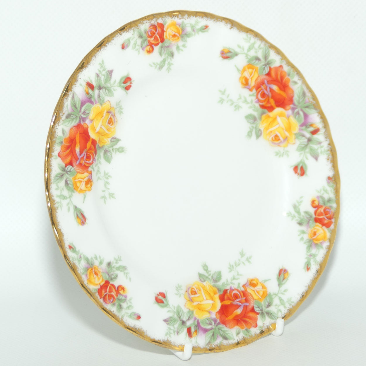Royal Albert Bone China England Pacific Rose tea trio | UK made