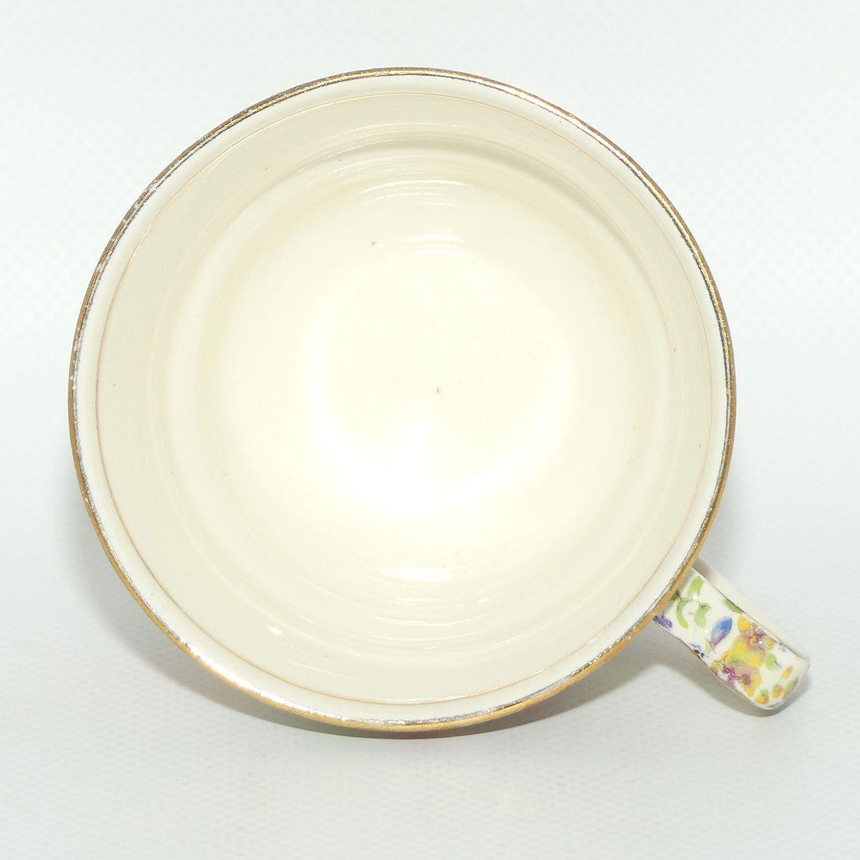 Royal Winton Summertime Chintz tea trio | Square Plate | #1
