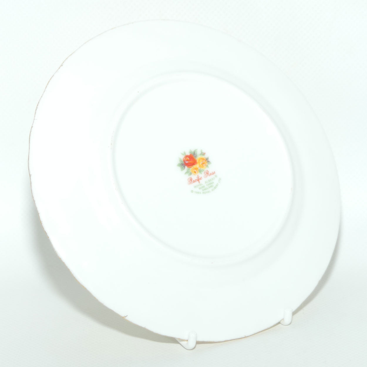Royal Albert Bone China England Pacific Rose tea trio | UK made