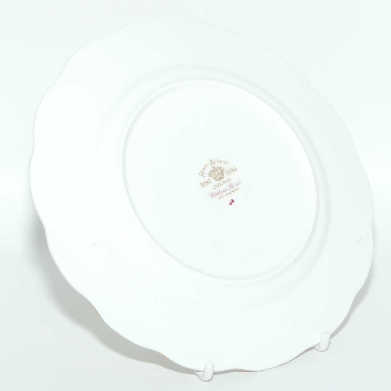 Royal Albert Bone China Chelsea Bird trio | Red Trim