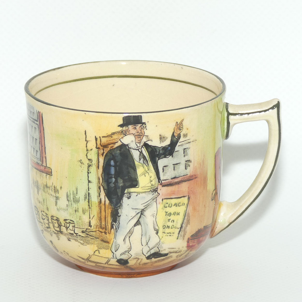 Royal Doulton Dickens trio #2 Cuttle | Gamp | Rudge D5175