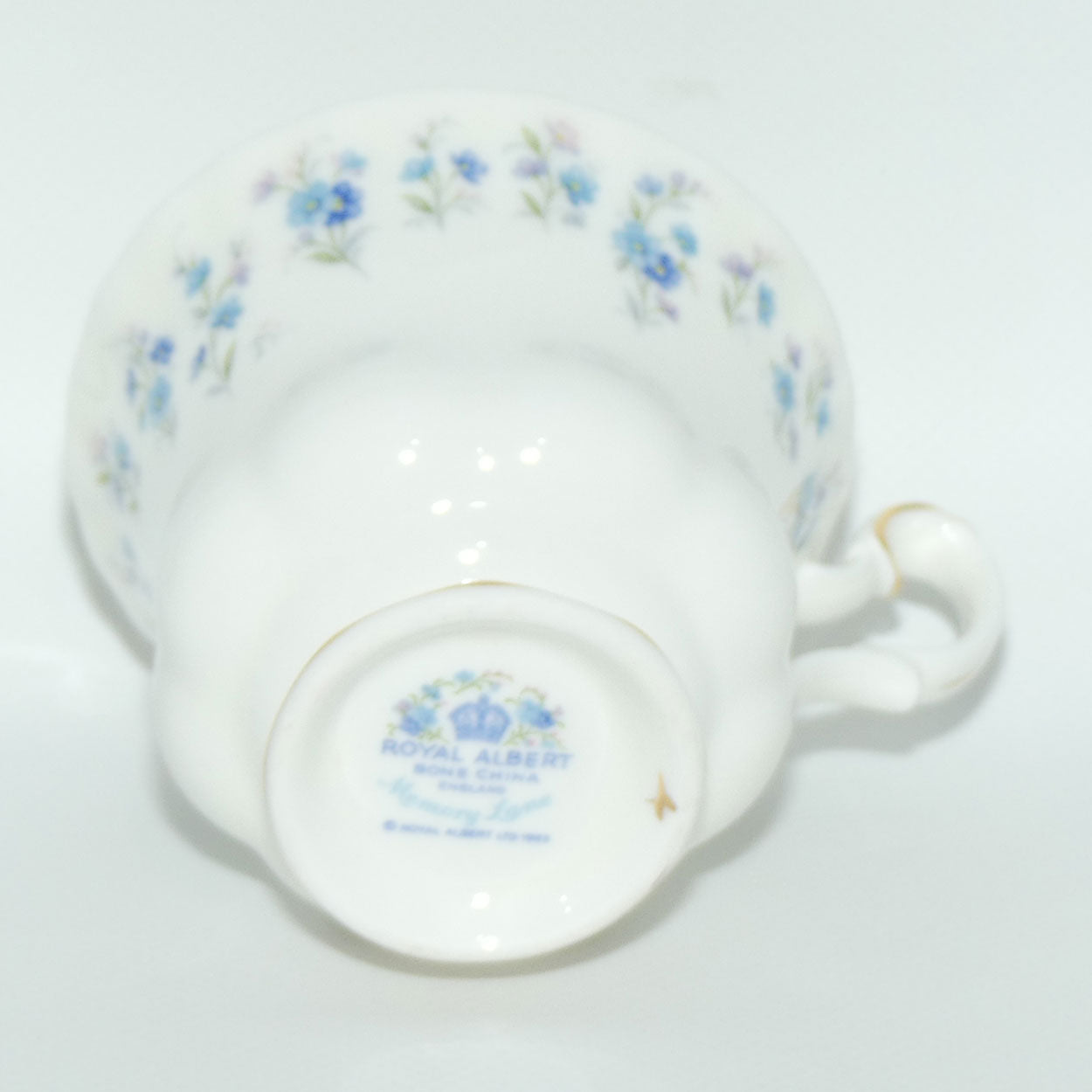 Royal Albert Bone China England Memory Lane trio | later stamp