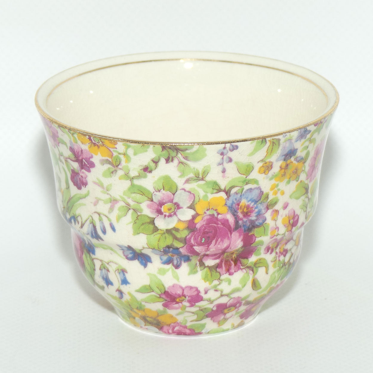 Royal Winton Summertime Chintz tea trio | Square Plate | #3