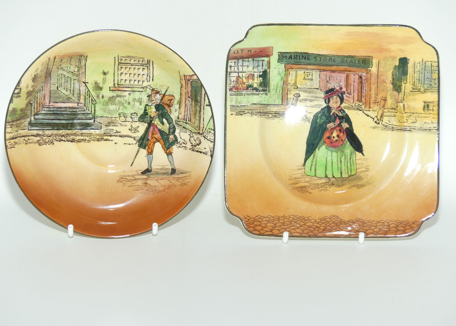 Royal Doulton Dickens trio #3 SWeller | Rudge | Gamp D5175