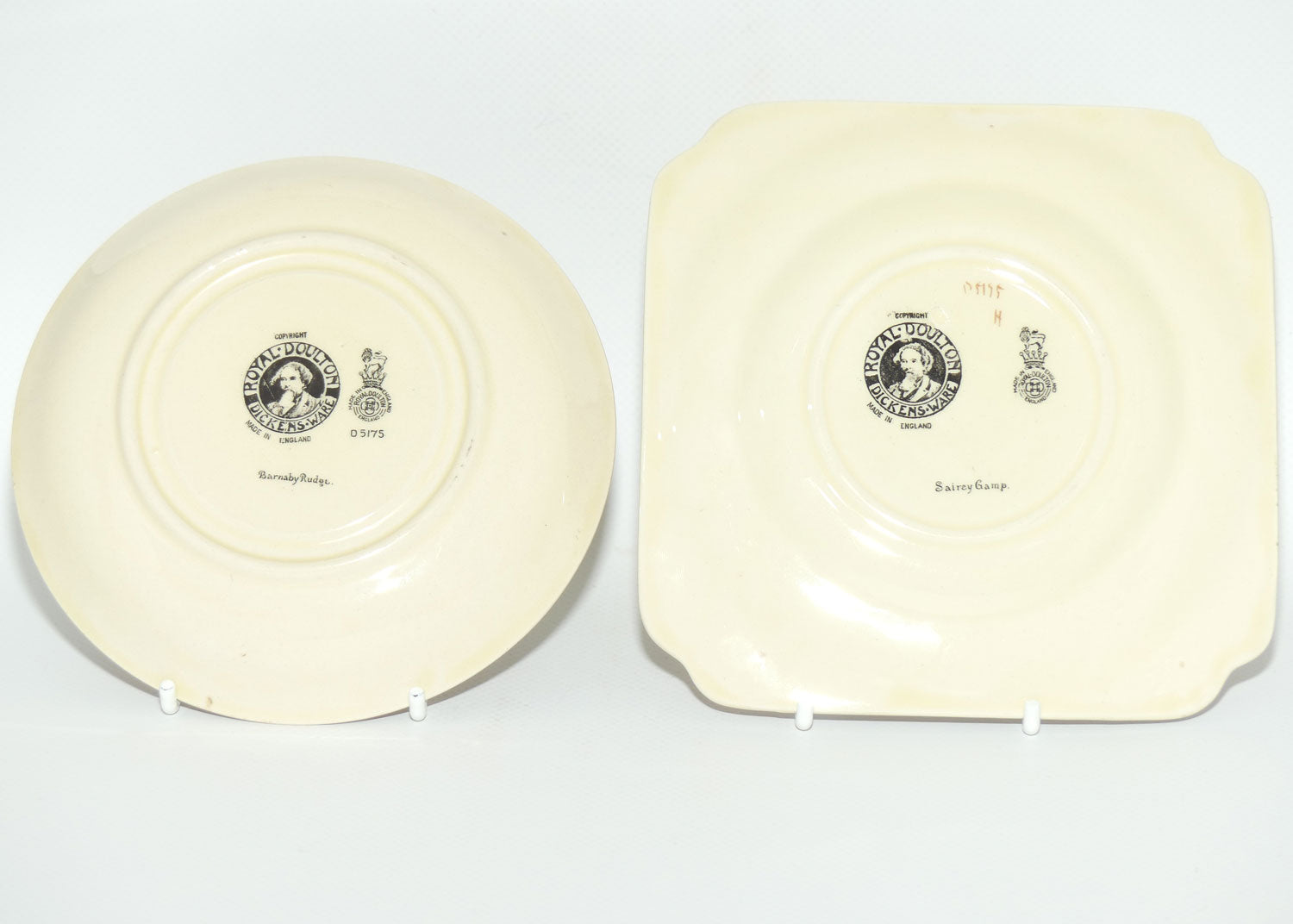 Royal Doulton Dickens trio #3 SWeller | Rudge | Gamp D5175