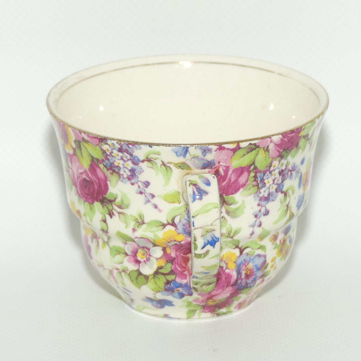 Royal Winton Summertime Chintz tea trio | Square Plate | #4