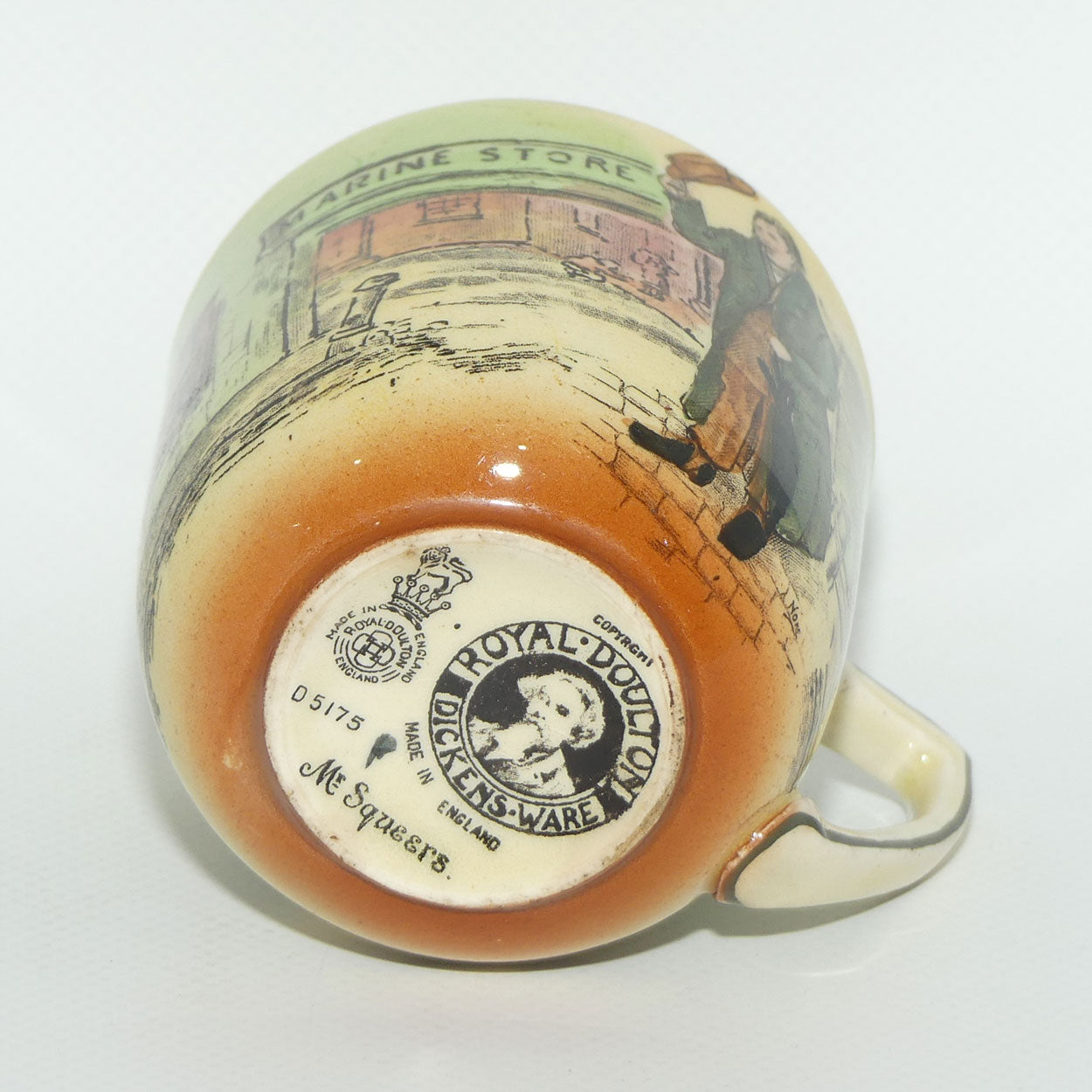 Royal Doulton Dickens trio #4 Squeers | Cuttle | Peggoty D5175